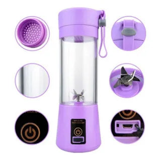 Mini Liquidificador Mixer Portátil 220w Copo Shakes 320m