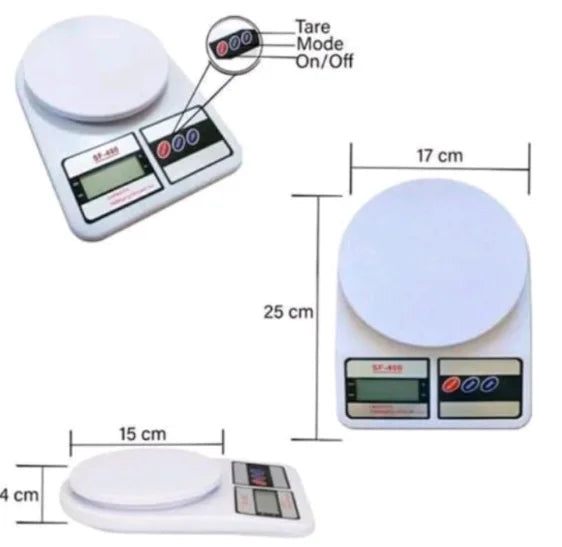 Balança Digital De Precisão 10kg Nutrição E Dieta